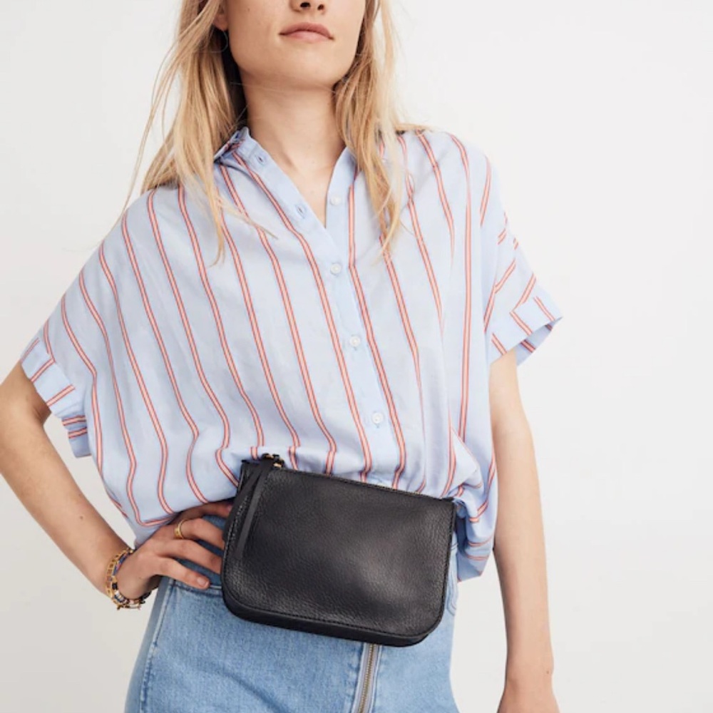 Madewell Simple Black Belt Bag